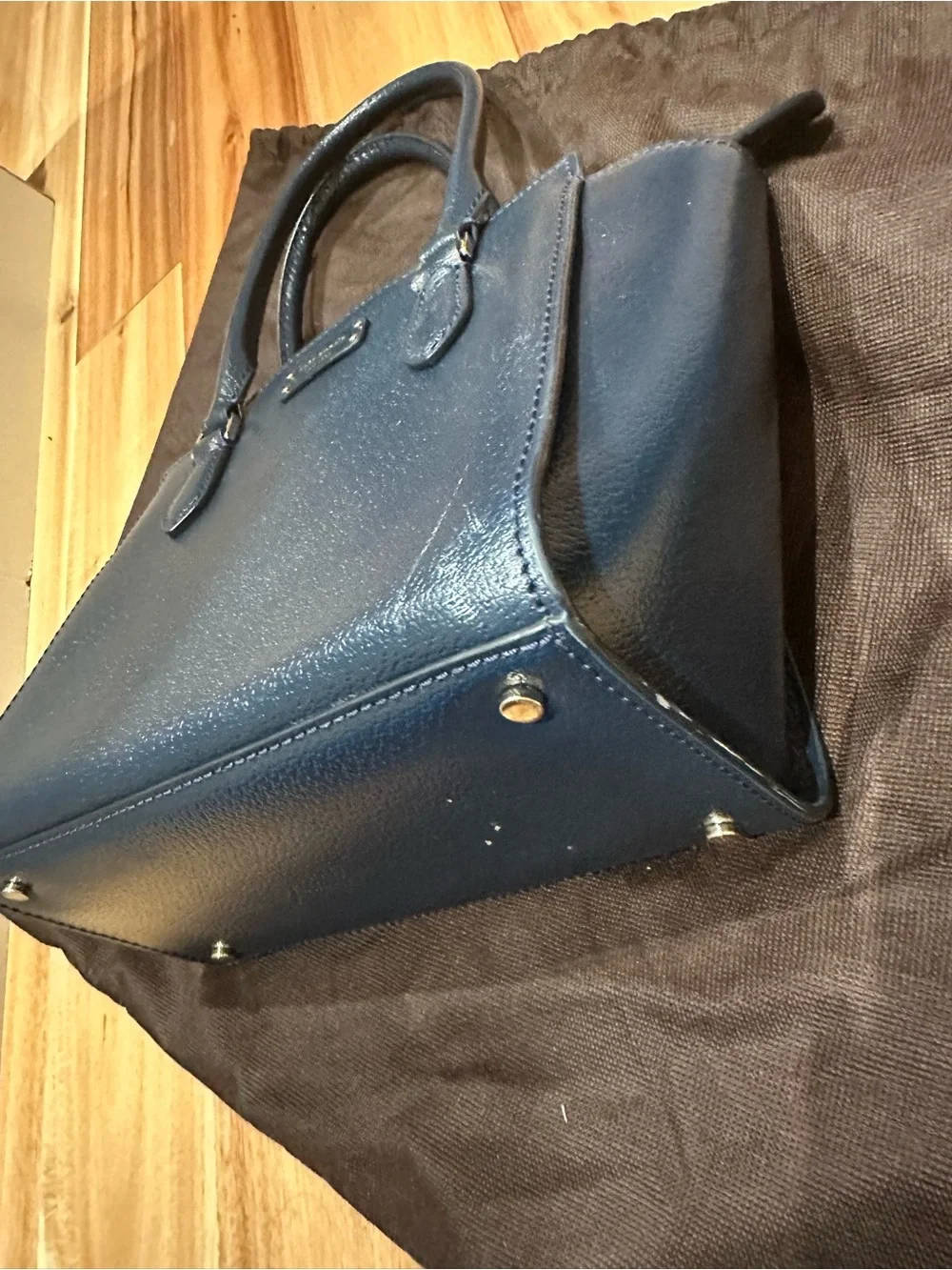 kate spade structured pebbled